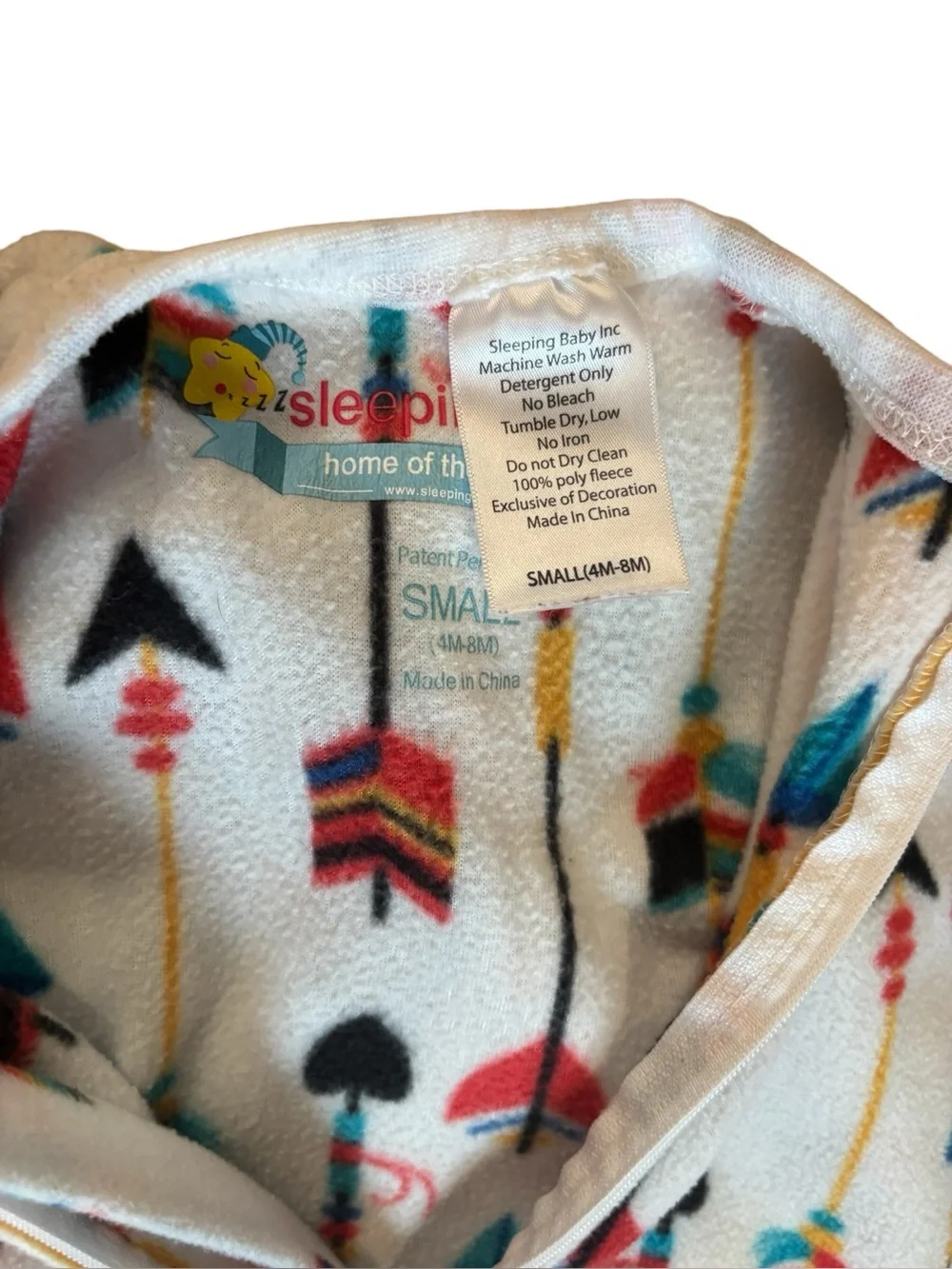 Sleeping Baby Zippadee-Zip Swaddle Transition Fleece Sleep Sack Pack (5)